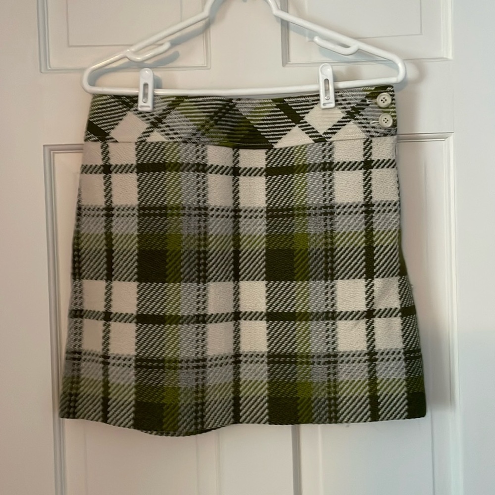 J crew wool skirt